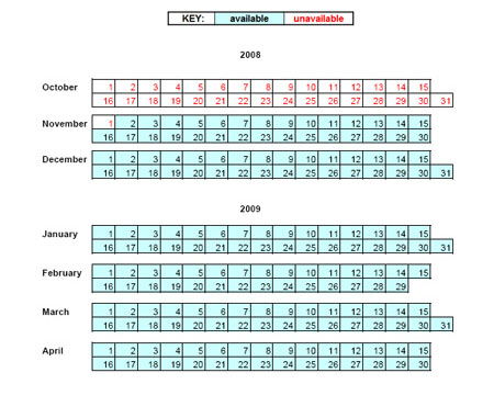 Click to download availability page